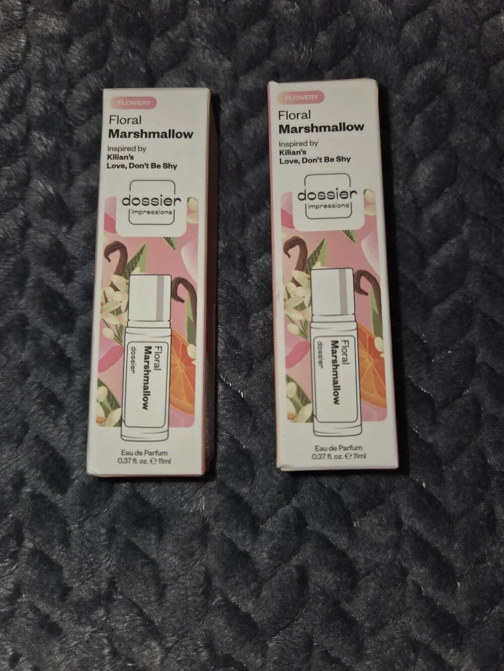 Dossier Floral Marshmallow 2 Minis